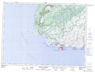 011O11 Port Aux Basques Canadian topographic map, 1:50,000 scale
