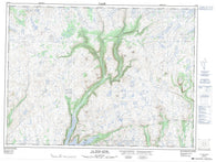 011O16 La Poile River Canadian topographic map, 1:50,000 scale