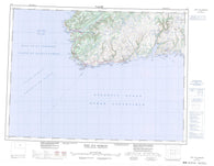 011O Port Aux Basques Canadian topographic map, 1:250,000 scale