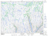 011P16 D Espoir Brook Canadian topographic map, 1:50,000 scale