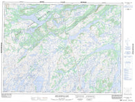 012A04 King George Iv Lake Canadian topographic map, 1:50,000 scale