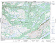 012A05 Puddle Pond Canadian topographic map, 1:50,000 scale