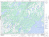 012A07 Snowshoe Pond Canadian topographic map, 1:50,000 scale