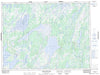 012A08 Great Burnt Lake Canadian topographic map, 1:50,000 scale