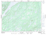 012A10 Lake Ambrose Canadian topographic map, 1:50,000 scale