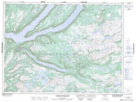 012A12 Little Grand Lake Canadian topographic map, 1:50,000 scale