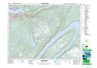 012A13 Corner Brook Canadian topographic map, 1:50,000 scale