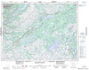 012A Red Indian Lake Canadian topographic map, 1:250,000 scale
