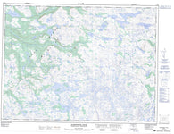 012B01 Dashwoods Pond Canadian topographic map, 1:50,000 scale