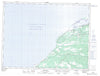 012B07 Flat Bay Canadian topographic map, 1:50,000 scale