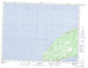 012B11 Mainland Canadian topographic map, 1:50,000 scale