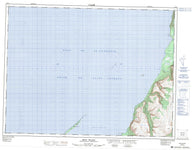 012B15 Shag Island Canadian topographic map, 1:50,000 scale
