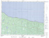 012E13 Lac Faure Canadian topographic map, 1:50,000 scale