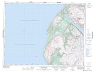 012G08 Trout River Canadian topographic map, 1:50,000 scale