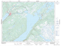012H03 Deer Lake Canadian topographic map, 1:50,000 scale