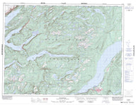012H04 Pasadena Canadian topographic map, 1:50,000 scale