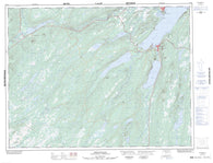 012H08 Springdale Canadian topographic map, 1:50,000 scale