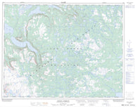 012I03 Indian Lookout Canadian topographic map, 1:50,000 scale