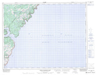 012I08 Great Harbour Deep Canadian topographic map, 1:50,000 scale