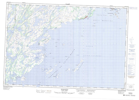 012J05 Etamamiou Canadian topographic map, 1:50,000 scale