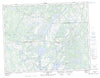 012K08 Lac Coacoachou Canadian topographic map, 1:50,000 scale