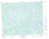 012K09 Lac Wabouchagamou Canadian topographic map, 1:50,000 scale