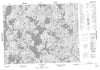 012K10 Lac Cauchy Canadian topographic map, 1:50,000 scale