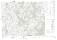 012K11 Lac D Auteuil Canadian topographic map, 1:50,000 scale