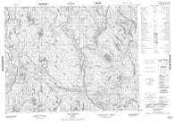 012K13 Lac Rancin Canadian topographic map, 1:50,000 scale