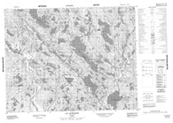 012K14 Lac Durocher Canadian topographic map, 1:50,000 scale