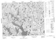 012K15 Lac Goyelle Canadian topographic map, 1:50,000 scale
