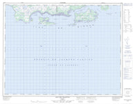 012L03 Baie Des Trilobites Canadian topographic map, 1:50,000 scale