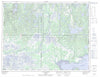 012L06 Lac A L Ours Canadian topographic map, 1:50,000 scale