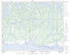 012L07 Baie Johan Beetz Canadian topographic map, 1:50,000 scale