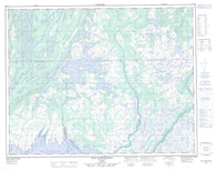 012L08 Baie Pashashibou Canadian topographic map, 1:50,000 scale