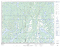 012L11 Lac Allard Canadian topographic map, 1:50,000 scale