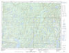 012L12 Lac Cugnet Canadian topographic map, 1:50,000 scale