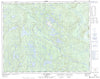 012M01 Lac Arthur Canadian topographic map, 1:50,000 scale
