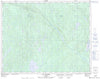 012M07 Lac Saumur Canadian topographic map, 1:50,000 scale