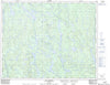 012M11 Lac Garneau Canadian topographic map, 1:50,000 scale