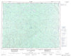 012M Lac De Morhiban Canadian topographic map, 1:250,000 scale