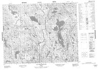 012N02 Lac Montcevelles Canadian topographic map, 1:50,000 scale
