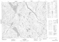 012N04 Lac Cormier Canadian topographic map, 1:50,000 scale