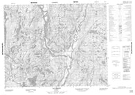 012N05 Lac Briend Canadian topographic map, 1:50,000 scale