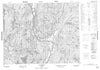 012N05 Lac Briend Canadian topographic map, 1:50,000 scale