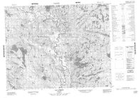 012N07 Lac Lorens Canadian topographic map, 1:50,000 scale