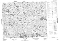 012N10 Lac Le Tort Canadian topographic map, 1:50,000 scale