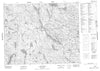012N11 Lac Du Nort Canadian topographic map, 1:50,000 scale