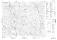 012N12 Lac Kerdelhue Canadian topographic map, 1:50,000 scale