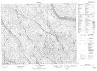 012N13 Lac Le Marquand Canadian topographic map, 1:50,000 scale